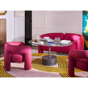 Sillón de Ocio de Metal de Estilo Moderno y Simple, de Una Plaza, para Hotel, Salón de Belleza, Oficina - Product Image 2