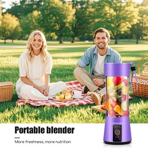 Exprimidor Recargable USB Versátil, Perfecto para Smoothies, Batidos y Bebidas de Frutas Frescas, Fácil de Limpiar - Product Image 5