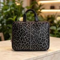 Étui pour MacBook en cuir imprimé léopard Yihe, housse pour MacBook Pro, pochettes pour ordinateur portable