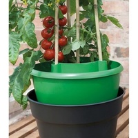 Jardinière de tomates auto-arrosante Pot goutte à goutte en plastique Planteur de culture Pots de plantes de tomates Pot de jardin Planteur