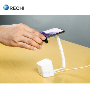 Dispositivo antirrobo universal ajustable para teléfono inteligente RECHI Retail con garras, el soporte de alarma del teléfono hace un pitido - Product Image 6