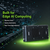 Mini PC Industrial sin Ventilador Core I7-1255U, Amplio Rango de Temperatura (-20 a 60 Grados), 3 LAN Intel, 6 COM, GPIO, para Automatización Industrial