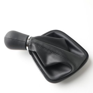 Per Volkswagen VW <span class=keywords><strong>POLO</strong></span> 6C telaio nero 5/6 velocità pomello del cambio auto in pelle leva del cofano del bagagliaio - Product Image 5