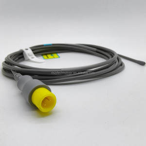 Wieder verwendbares medizinisches Kabel der YSI-Serie Doppelschild kabel Haut oberfläche Rektale Temperatur sensors onde - Product Image 2