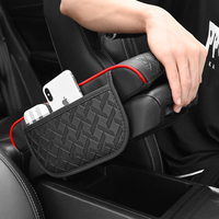 Coussin d'accoudoir de voiture en éponge avec poches latérales de rangement, support de coude pour console centrale, écologique, pour BMW Toyota Honda