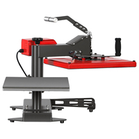 Presse à chaud manuelle MICROTEC Vector GCH-1620 16x20 à ouverture latérale pour t-shirts, impression DTF et sublimation avec pression réglable