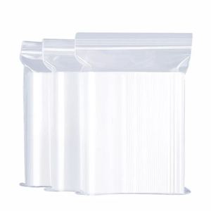 Bolsas de Plástico Transparente con Cierre Hermético Reutilizables para Congelador, Bolsas de Plástico para Almacenamiento de Alimentos, Bolsas de Plástico para Congelar - Product Image 2