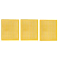 Pomelo Neues Imkerei-Werkzeugset Gelber Kunststoff-Bienenstock Königinnen-Entferner 51*41cm 10-Rahmen-Trennwand für Landwirtschaftliche Nutzung