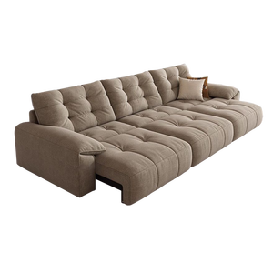 Lit trois places Cloud, double usage, pour petit appartement, télécommande intelligente, rétractable, style droit, salon, style 24198 Desi - Product Image 4