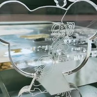 Machine de découpe laser CO2 à grande vitesse pour acrylique/plexiglas/bois/MDF/plastique 1060