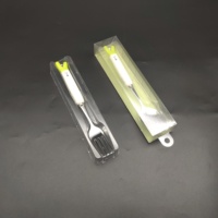 Boîte d'emballage personnalisée en PVC PET épaissi transparent pour couverts et couteaux, procédé thermoformage, pour produits ménagers