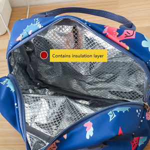 Fabbrica all'ingrosso zaino per studenti regolabile in Nylon 3 pezzi Set di borse da scuola per bambini con borsa per il pranzo Set per bambini - Product Image 5