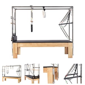 อุปกรณ์ออกกำลังกายแบบโอ๊ค พิลาทิส แคดิลแลค สำหรับการฝึกซ้อมในสตูดิโอ พร้อมระบบรองรับทั้งร่างกายและการเคลื่อนไหวแบบช่วยเหลือ - Product Image 1