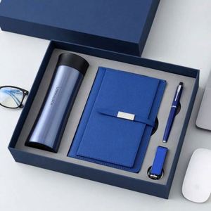 Cuaderno de Tapa Dura de Cuero PU de Alta Calidad A5 con Logotipo Personalizado, Papel de 100 g/m², Diario Personalizado con Caja de Regalo y Bolígrafos - Product Image 5