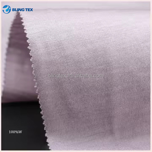 Tissu de laine mérinos 100% de haute qualité certifié Oeko 169cm * 130gsm adapté aux vêtements de bébé en laine mérinos - Product Image 4