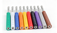 Einadriges 1mm 1,5mm 2,5mm Massives Energie-Kupferkabel PVC-Isoliertes Untergrund-Stromkabel für Gebäude-Elektroverdrahtung