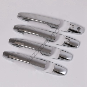 WZXD ABS Chrome Car Outer <b>Cover</b> <b>Head</b> Tail Lamp Trims Handle Bowl Mirror Frame Accessories for 2021 - Product Image 4