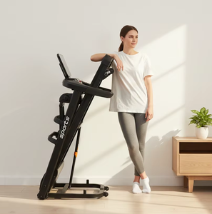 <span class=keywords><strong>Tapis</strong></span> roulant pliable intelligent motorisé multifonctionnel pour la <span class=keywords><strong>perte</strong></span> <span class=keywords><strong>de</strong></span> <span class=keywords><strong>poids</strong></span> en intérieur avec écran LCD <span class=keywords><strong>de</strong></span> 3,5 pouces - Product Image 2