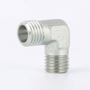 Raccord hydraulique à angle droit 90 degrés Yonghua, connecteur en acier inoxydable de 1 pouce - Product Image 2