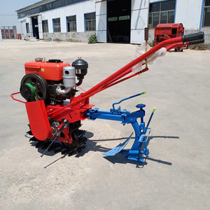 Multifunctional Gasoline Power Tiller Farm <b>Cultivator</b> Single Row Red Engine For Plowing And Soil Loosening - Product Image 1