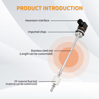 Interruptor de Nivel Magnético Vertical JVLER Horseman, Sensor de Agua de Acero Inoxidable para Medición de Nivel de Líquido