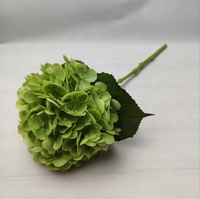 Obral kelopak bunga buatan 180 kualitas tinggi lateks sentuhan nyata hydrangeas