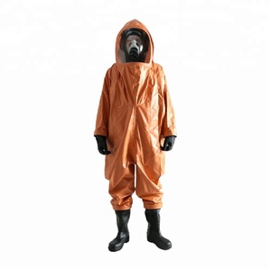<span class=keywords><strong>Traje</strong></span> de Protección Biológica Amarillo Resistente a Productos Químicos, Hermético, Impermeable e Ignífugo - Product Image 6
