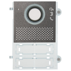 A/V Pixel <b>Slate</b> 12 In 9.1 X 1.9 In Audio Visual Panel With Speaker And Camera For Door Entry System - Product Image 1