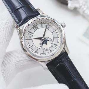 นาฬิกาผู้ชายคุณภาพสูงระดับไฮเอนด์ ดีไซน์ใหม่ หรูหรา แฟชั่นธุรกิจ กลไกจักรกล แบรนด์ Pateks หน้าปัดเรียบง่าย กระจกแซฟไฟร์ - Product Image 4