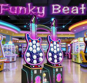 Máquina de Juego de Ritmo Musical Divertida - Equipo Arcade Operado con Monedas para 2 Jugadores - Product Image 6