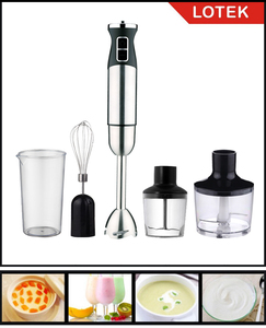 <span class=keywords><strong>LOTEK</strong></span> Stabmixer 1001-1500W Multifunktionaler Pürierer & Smoothie-Maker 2 Klingen Kunststoffgehäuse - Product Image 1