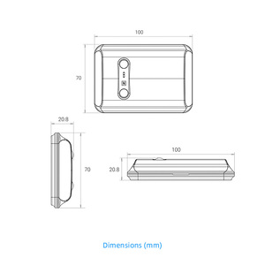Vs350 Lorawan Mensen Tegen 4 Jaar Batterij Bidirectionele Pir Bewegingspositie <span class=keywords><strong>Sensor</strong></span> Gdpr Winkel Kantoor Toilet Binnen - Product Image 3