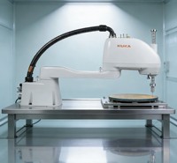 Robot manipulateur 4 axes Scara KUKA KR 6 R700 Z200-2 pour levage, charge utile maximale 6 kg, robot pour préhension et placement