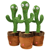 Jouet en peluche doux et mignon de Cactus de danseur, jouets en peluche de secousse électronique de danse de Cactus de bailari Offres Spéciales