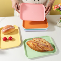 Groothandel Plastic Voedsel Opbergbakken Bandejas De Plastico Keuken Organisatie Stapelbaar Grote Capaciteit Draagbaar Multifunctioneel