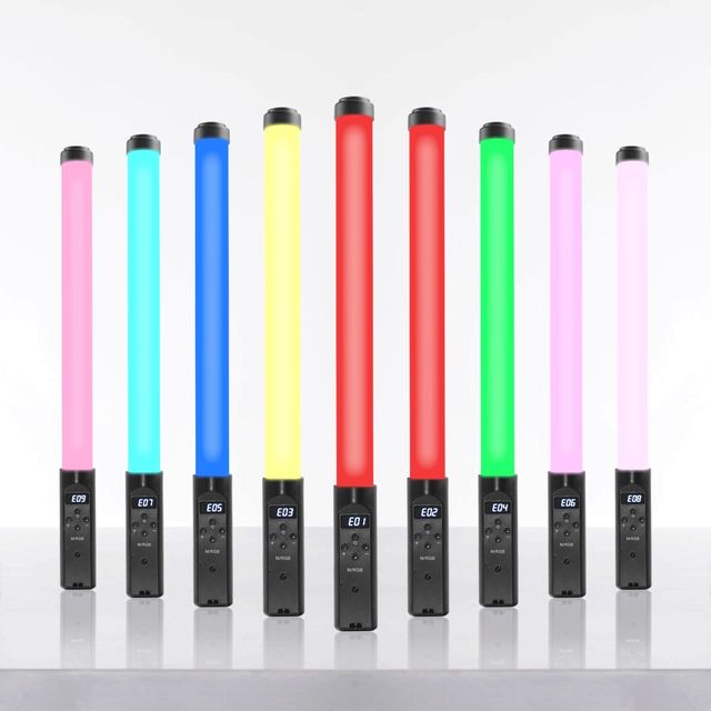 SY-916 Best Seller Circle Dimmable Photo Camera Video Light Wand Pro Studio RGB Stick Photographic Lighting Kit for Photography