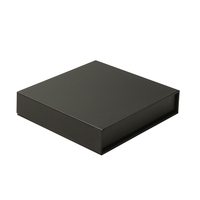 Boîte de parfum magnétique noir, vide, personnalisé, pour 5 flacons, 1 pièce