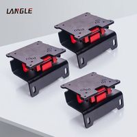 Kit de plaque VESA universelle réglable, support de moniteur en métal robuste pour la configuration d'un cockpit de course, support VESA