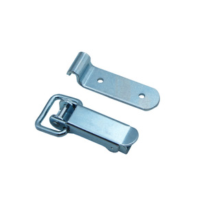 XJL-408 Boucle en fer pour boîte, crochet et boucle métalliques à 90 degrés, fermeture robuste industrielle pour boîte en bois, quincaillerie de meubles - Product Image 3