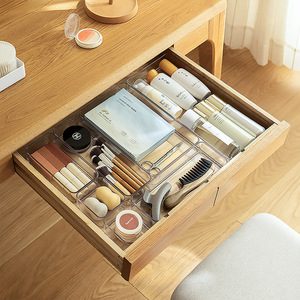 <b>Drawer</b> Organizer With Compartments Rectangle Stackable Office <b>Storage</b> <b>Box</b> For Desk Use - Product Image 1