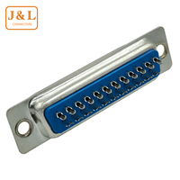 Connecteur mâle D-SUB personnalisé de haute qualité DB 23 Type de soudure D-sub connecteur mâle et femelle 23 broches