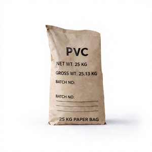 Résine de chlorure de polyvinyle (PVC) SG5 de qualité industrielle, pureté 99 %, CAS 9002-86-2, sac de 25 kg pour tuyaux, profilés et films - Product Image 1