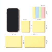 Blocs-notes autocollants personnalisés en PET avec logo, onglets d'indexation colorés, marque-pages pour agenda, blocs mémo promotionnels en gros