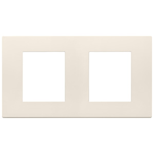 4M 2 Gang <b>Wall</b> <b>Plate</b> 20mm x 9.5mm x 0.9mm For Electrical Switches - Product Image 1