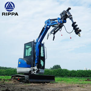 Spedizione gratuita a casa escavatore scavatore in miniatura escavatore 3 Ton 3.5 Ton EPA motore Mini escavatore con cabina chiusa - Product Image 5