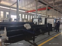 Machine de découpe laser à fibre personnalisable 6024 3 KW CNC à refroidissement par eau Cypcut Nouvelle pour tubes carrés/ronds, poutres en I/profilés en acier