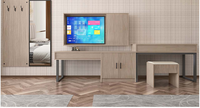 Meubles de chambre d'hôtel Holiday Inn Express trois étoiles, mobilier d'hôtel complet