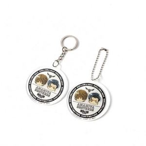 Promotional Cartoon Gift Printing <b>Anime</b> Holographic <b>Keychains</b> Custom Logo Acrylic Charms - Product Image 5