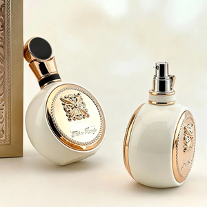 Parfum Jasmin Fleur <span class=keywords><strong>de</strong></span> Nuit, floral profond et sensuel pour les soirées romantiques, flacon en verre foncé, parfum haut <span class=keywords><strong>de</strong></span> gamme avec bouchon doré, certifié Halal - Product Image 3