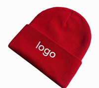 Bonnet de pêcheur personnalisé 2026 en acrylique tricoté, motif floral brodé rose, respirant, style streetwear de créateur pour l'hiver